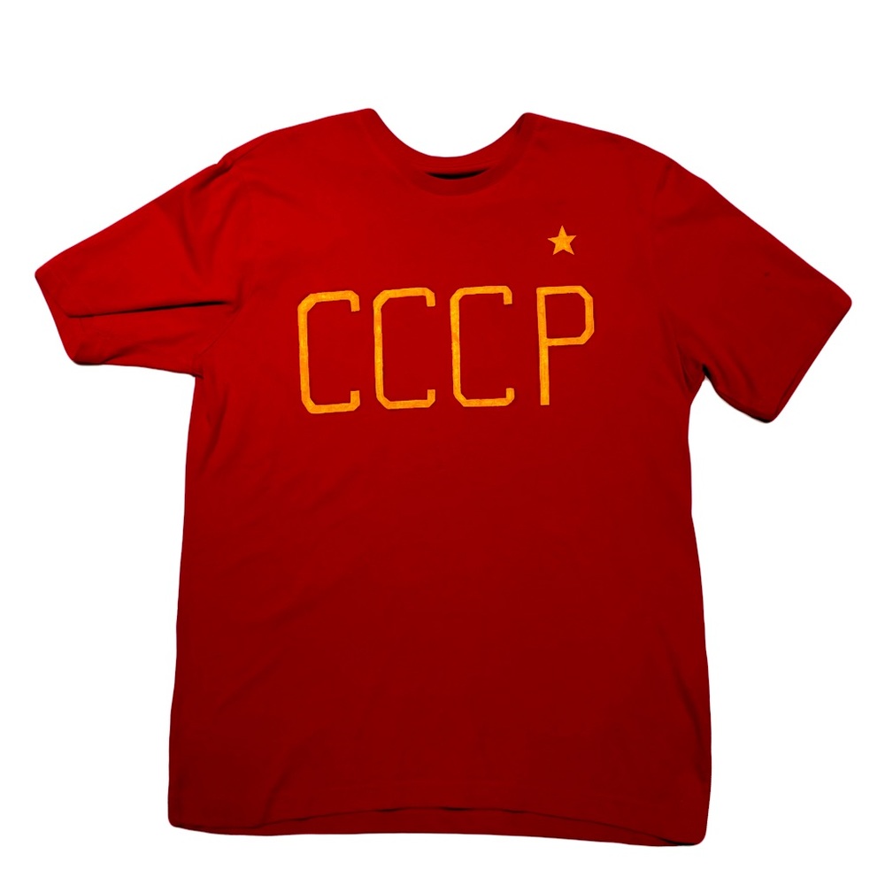 СССР USSR Custom Hand-Painted T-Shirt